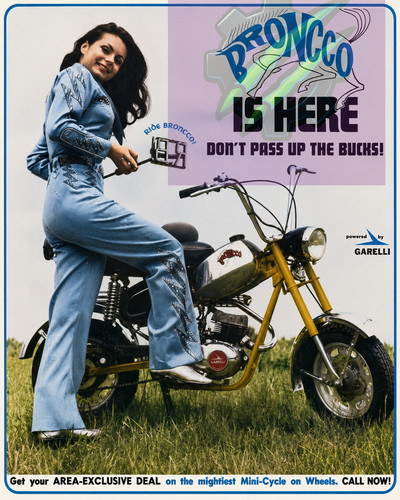 1969 garelli broncco mini - broncco, bike