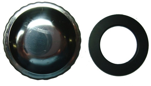 Gas cap 30mm chrome step - gas,