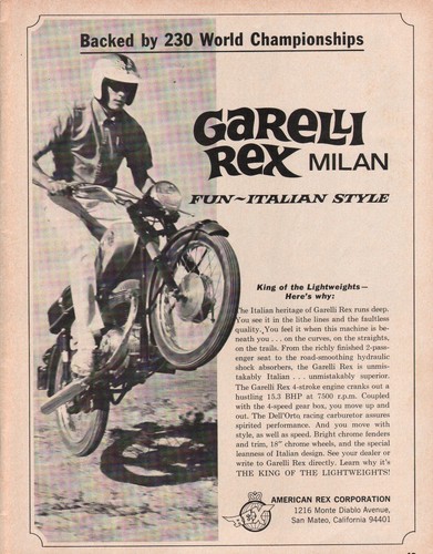 1966 garelli rex vintage - 1966,